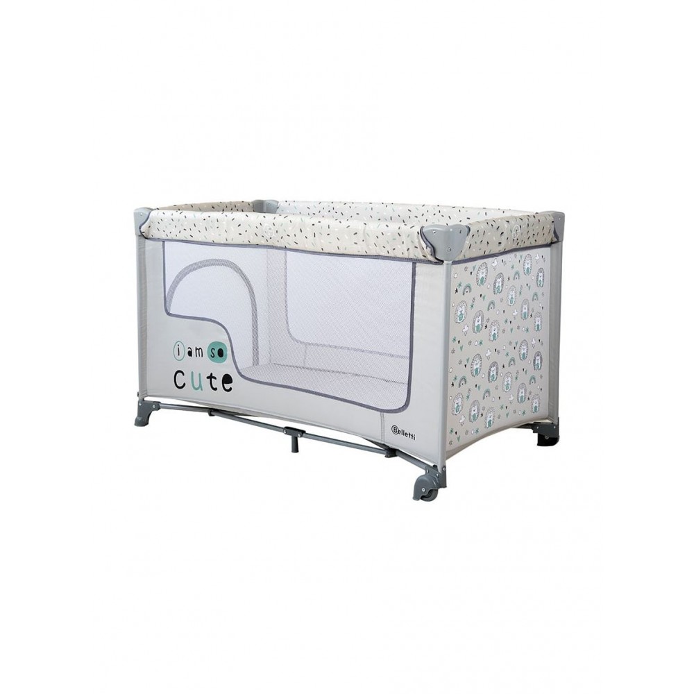 Belletti Παρκοκρέβατο Play & Sleep Gray
