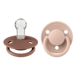 Bibs Πιπίλες De Lux Σιλικονούχες WOODCHUCK/BLUSH One Size 2 τμχ 0-36m Bibs Πιπίλες De Lux Σιλικονούχες WOODCHUCK/BLUSH One Size 2 τμχ 0-36m