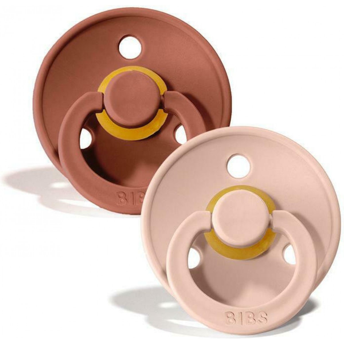 Bibs Πιπίλες Καουτσούκ No2 για 6-18 μηνών Colour WOODCHUCK/BLUSH 2τμχ Bibs Πιπίλες Καουτσούκ No2 για 6-18 μηνών Colour WOODCHUCK/BLUSH 2τμχ