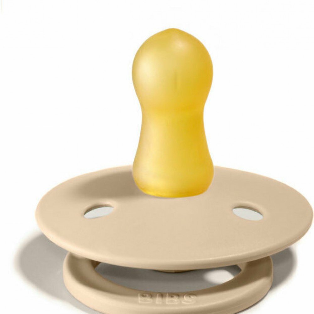 Bibs Πιπίλες Καουτσούκ No2 για  6-18 μηνών Colour Vanilla/Blush  2τμχ