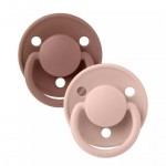 Bibs Πιπίλες De Lux Σιλικονούχες WOODCHUCK/BLUSH One Size 2 τμχ 0-36m Bibs Πιπίλες De Lux Σιλικονούχες WOODCHUCK/BLUSH One Size 2 τμχ 0-36m