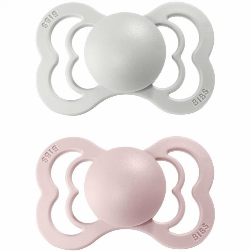 Bibs Πιπίλες Σιλικόνη No1 για  0-6 μηνών Colour Haze Blossom 2τμχ