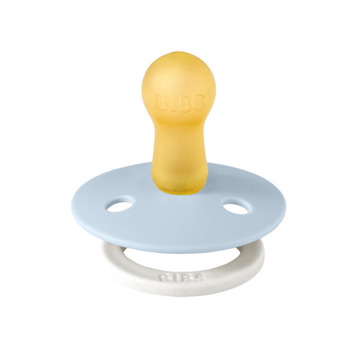 Bibs Πιπίλες Καουτσούκ No2 για  6-18 μηνών Colour Iron Glow/ Baby Glow  2τμχ