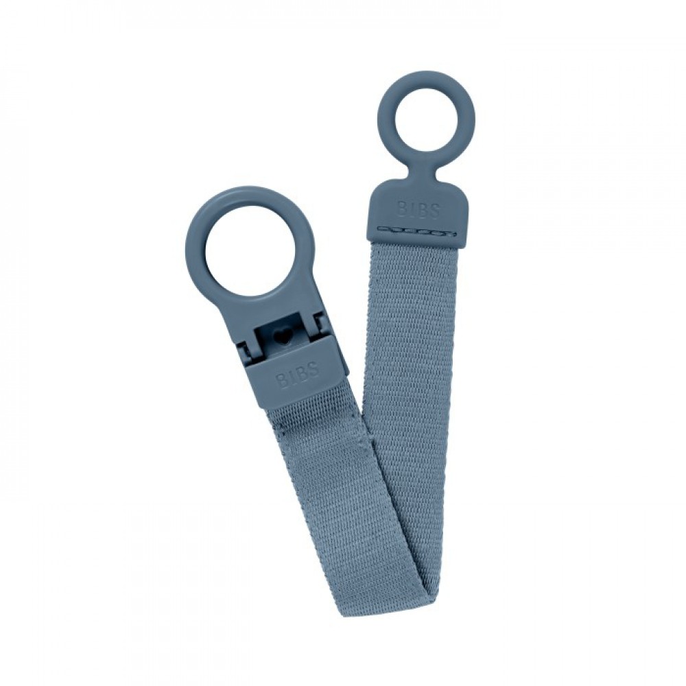 Bibs Κλιπ Πιπίλας Loop Clip Petrol