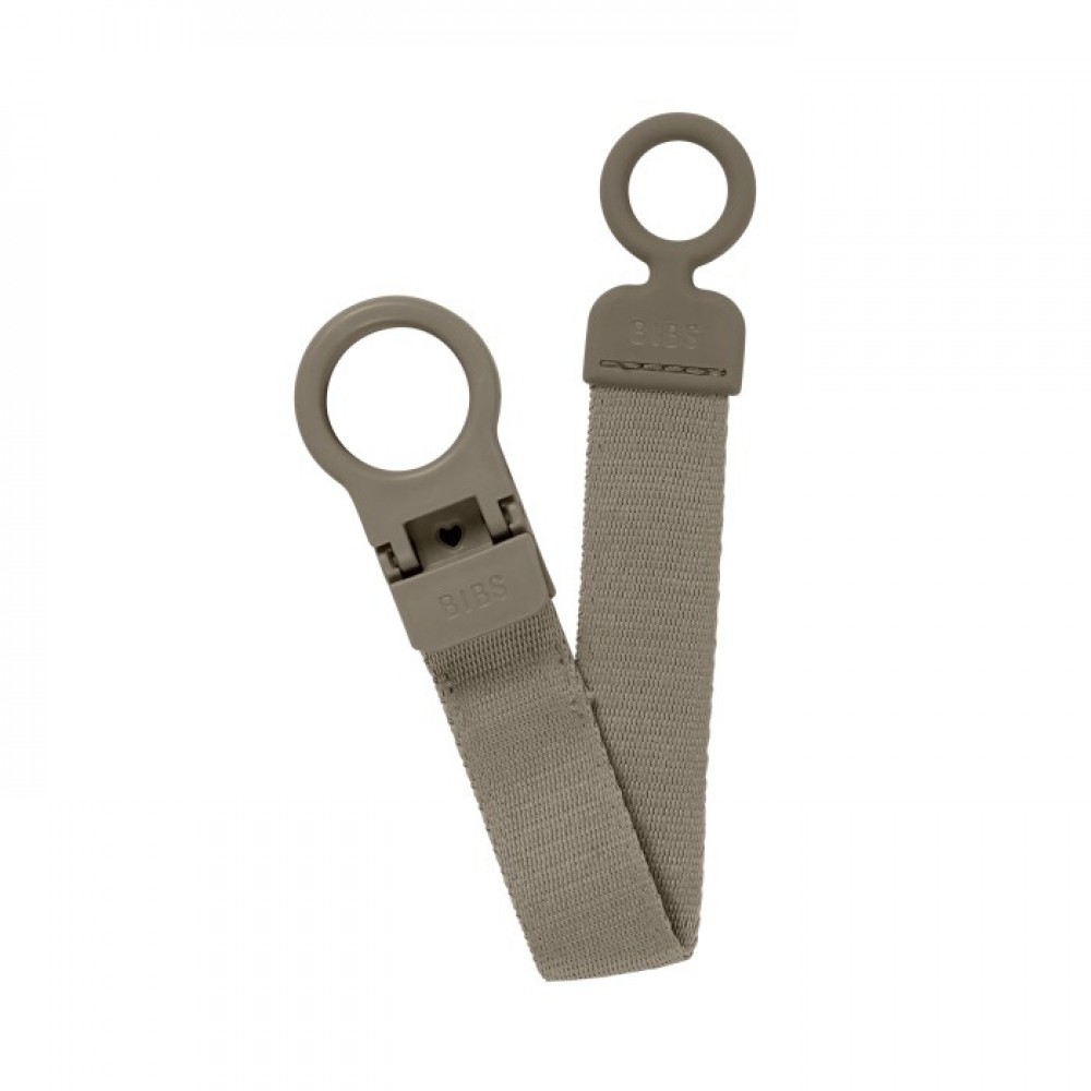 Bibs Κλιπ Πιπίλας Loop Clip Dark Oak