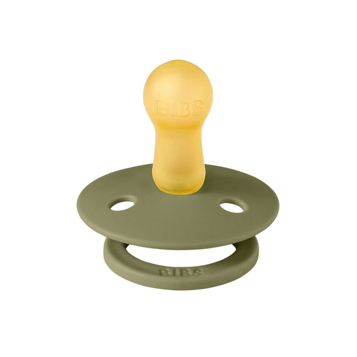 Bibs Πιπίλες Καουτσούκ No1 για  0-6 μηνών Colour Honey Bee/Olive  2τμχ