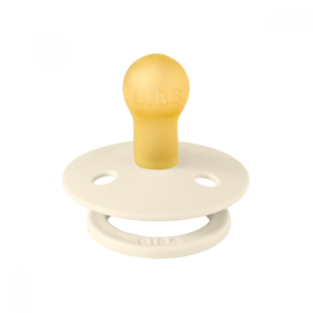 Bibs Πιπίλa Καουτσούκ No1 για  0-6 μηνών Colour IVORY 1τμχ