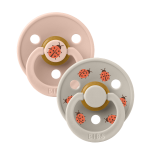 Bibs Πιπίλες Καουτσούκ No1 για 0-6 μηνών STUDIO COLLECTION LADYBUG/BLUSH MIX 2τμχ Bibs Πιπίλες Καουτσούκ No1 για 0-6 μηνών STUDIO COLLECTION LADYBUG/BLUSH MIX 2τμχ