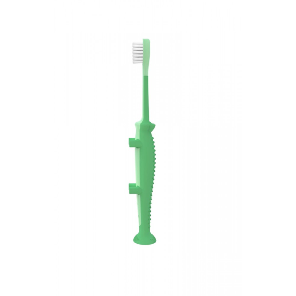 Dr. Brown's Βρεφική Οδοντόβουρτσα Για 1-4 Ετών Κροκόδειλος Πράσινος