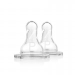Dr. Brown's Anti-colic Θηλή Σιλικόνης για Πρόωρα Βρέφη για Μπιμπερό Options+ με Φαρδύ Λαιμό 0m+, 2τμχ