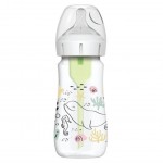 Dr. Brown’s Πλαστικό Μπιμπερό Options+ Κατά των Κολικών με Θηλή 0+ Σιλικόνης (Φ.Λ.) 270ml Φάλαινα