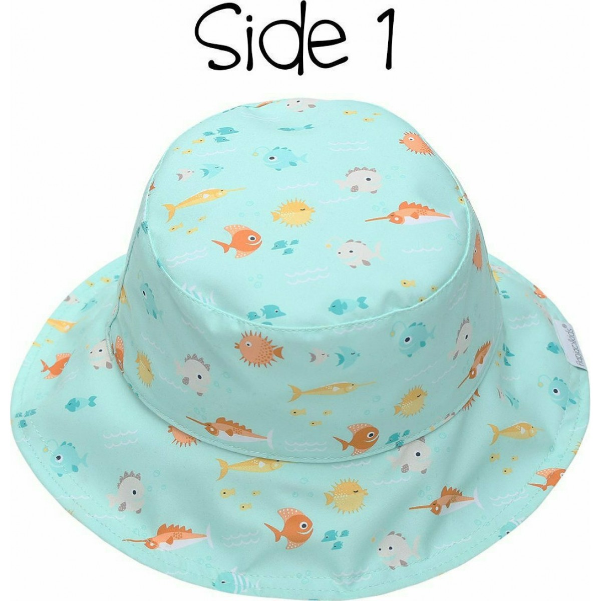 Παιδικό Καπέλο 2 Όψεων Με Αντιηλιακή Προστασία UPF50 FlapjackKids Sailboat/Submarine 2-4 Ετών