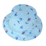 Παιδικό Καπέλο 2 Όψεων Με Αντιηλιακή Προστασία UPF50 FlapjackKids Sailboat/Submarine 2-4 Ετών