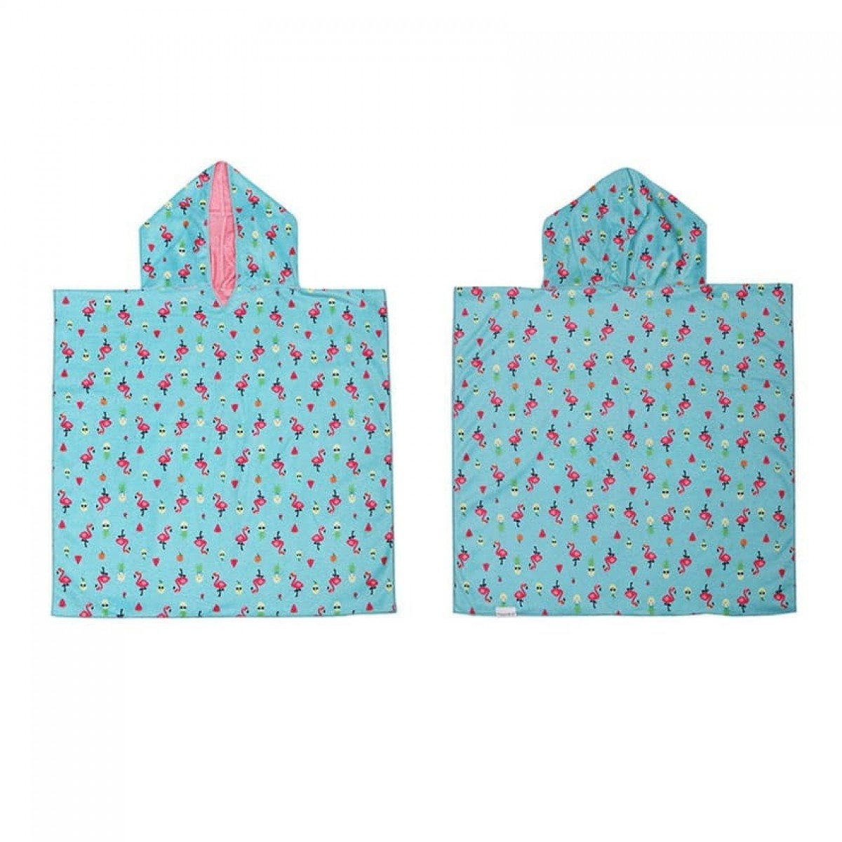 Πόντσο Διπλής Όψης UPF50+ – FlapJackKids Unicorn Tropical