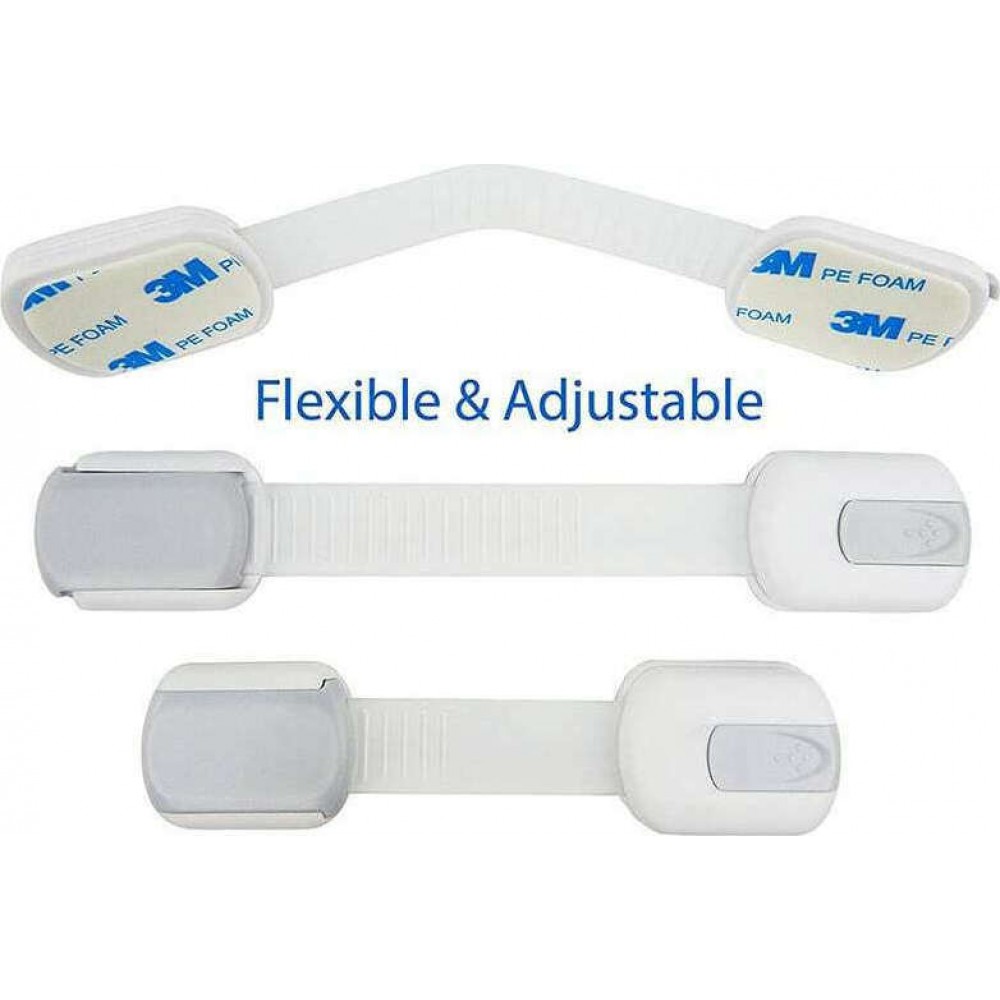 FreeOn Προστατευτικό Ασφαλείας Γενικής Χρήσης Ρυθμιζόμενο Λευκό 1τμχ 