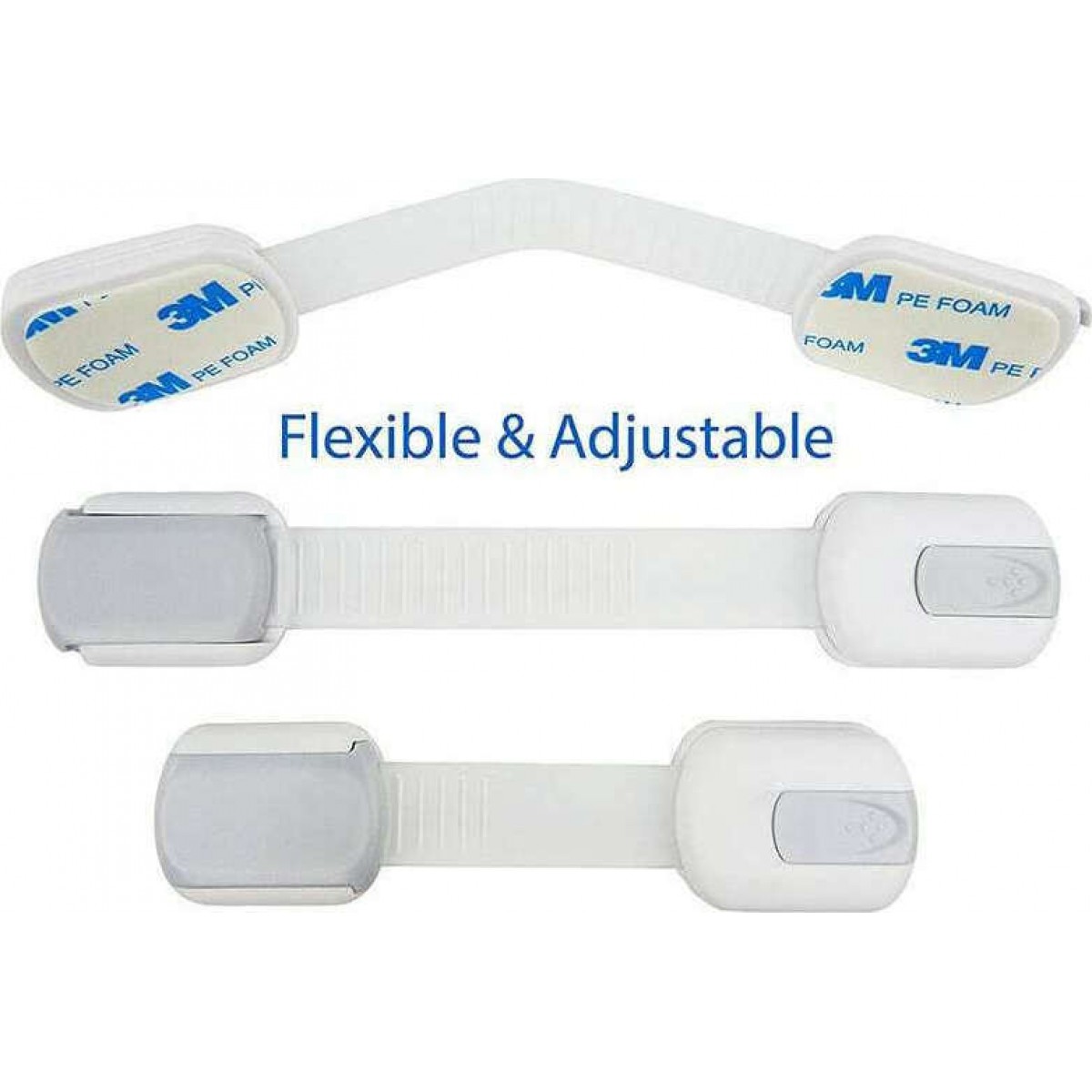 FreeOn Προστατευτικό Ασφαλείας Γενικής Χρήσης Ρυθμιζόμενο Λευκό 1τμχ