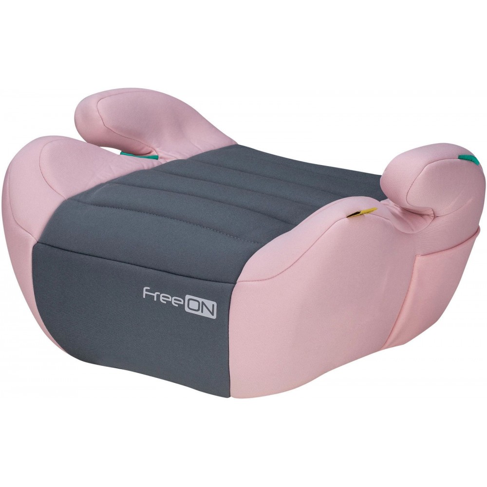 Κάθισμα αυτοκινήτου booster Comfy Fix i-Size 125-150cm 22-36kg FreeOn Pink & Grey