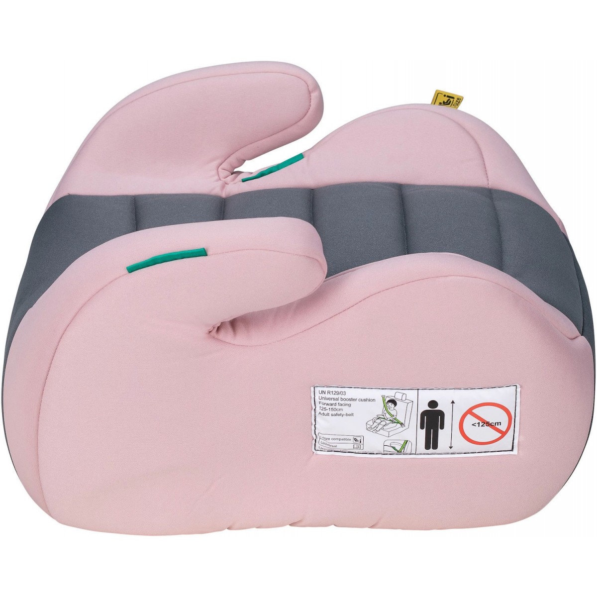 Κάθισμα αυτοκινήτου booster Comfy Fix i-Size 125-150cm 22-36kg FreeOn Pink & Grey