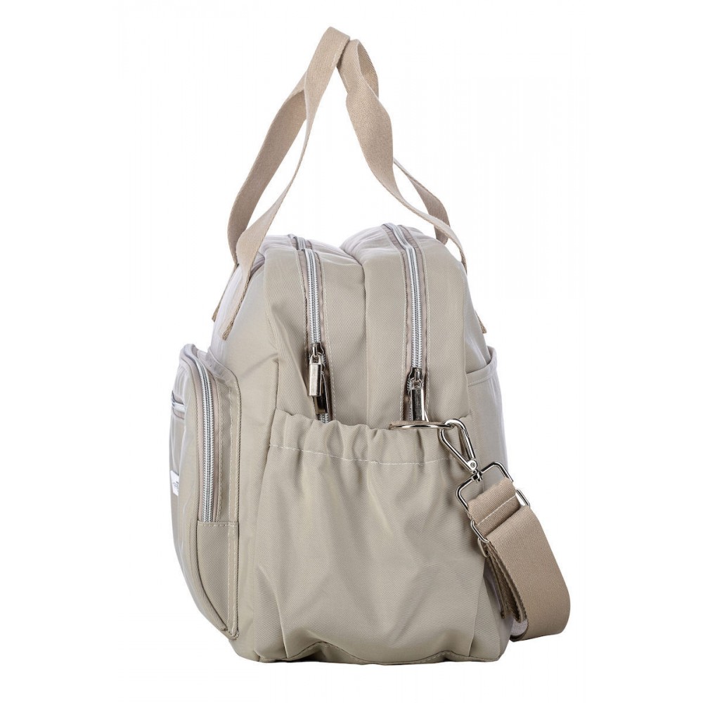 Τσάντα Αλλαξιέρα Αδιάβροχη Style Beige FreeOn