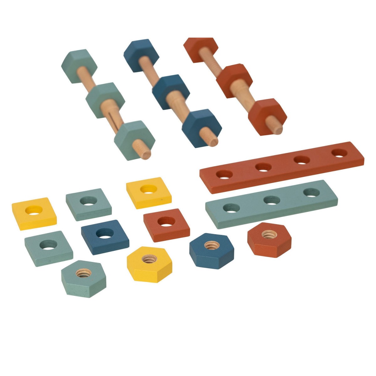 Ξύλινος Πάγκος Εργασίας Με Εργαλεία Free2Play