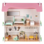 Ξύλινο Κουκλόσπιτο Επιπλωμένο Lotti Free2Play