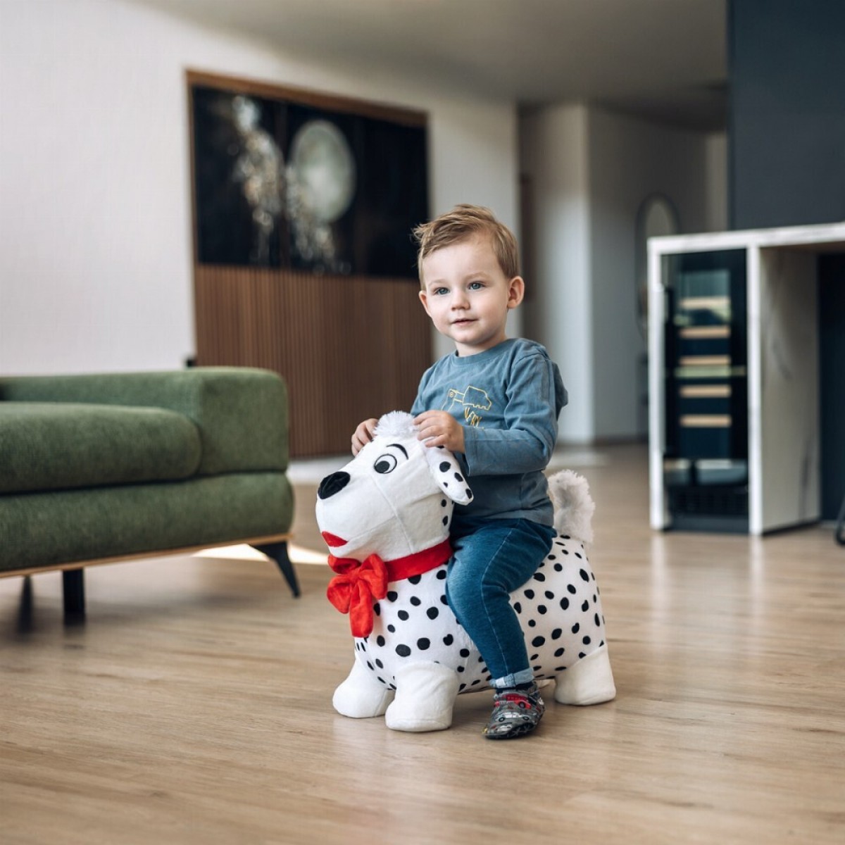 Κουνιστό Χοπ Χοπ Δεινόσαυρος Με Μαλακό Κάλυμμα Hopper Dog Free2Play