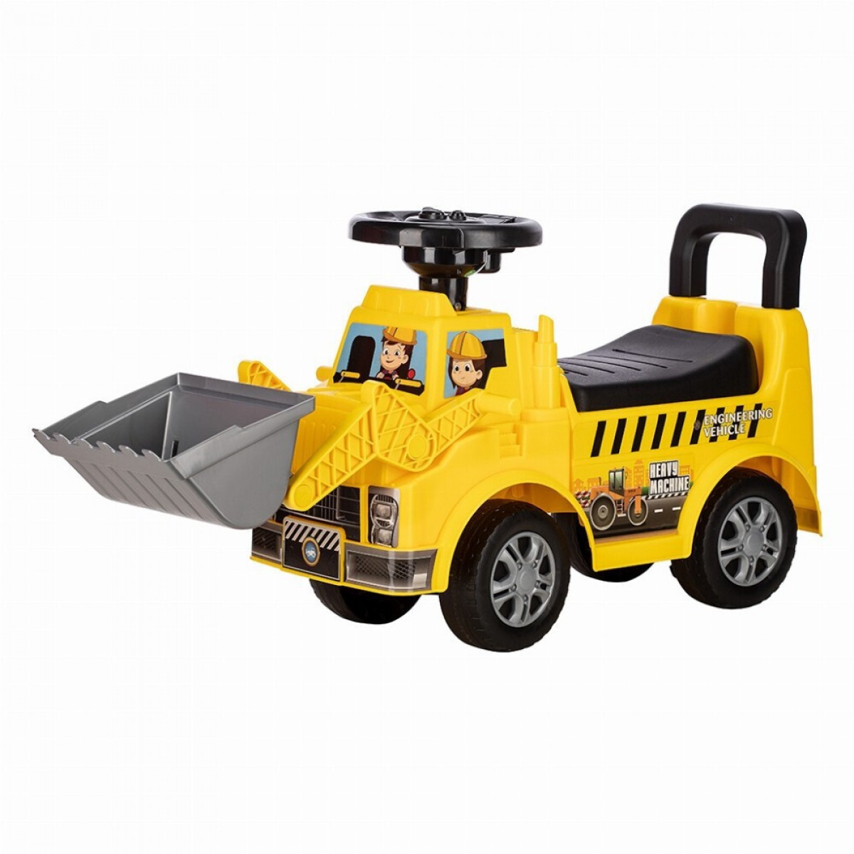 FreeON Περπατούρα – Στράτα  Μπουλντόζα κίτρινη