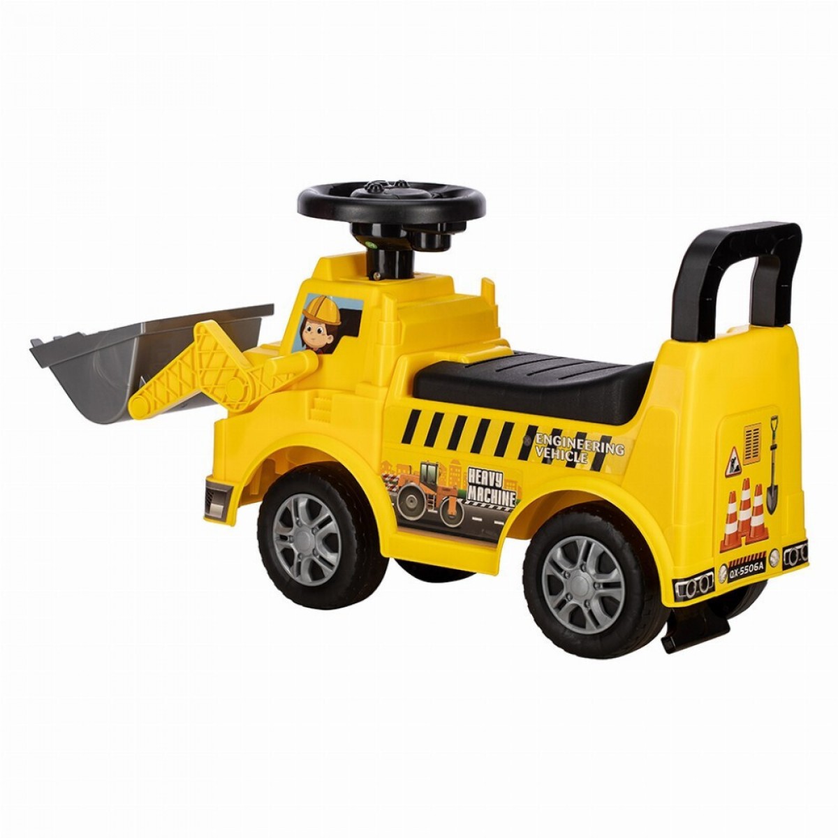 FreeON Περπατούρα – Στράτα  Μπουλντόζα κίτρινη