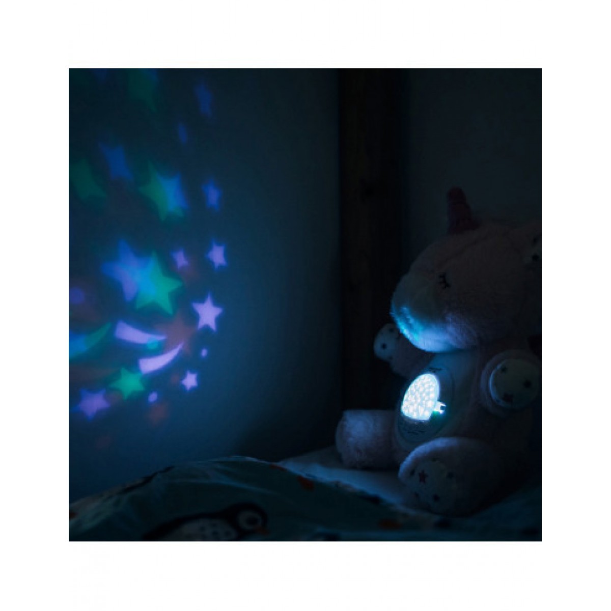 Λούτρινο Μονόκερος Προτζέκτορας Με Ήχους & Μελωδίες FreeON