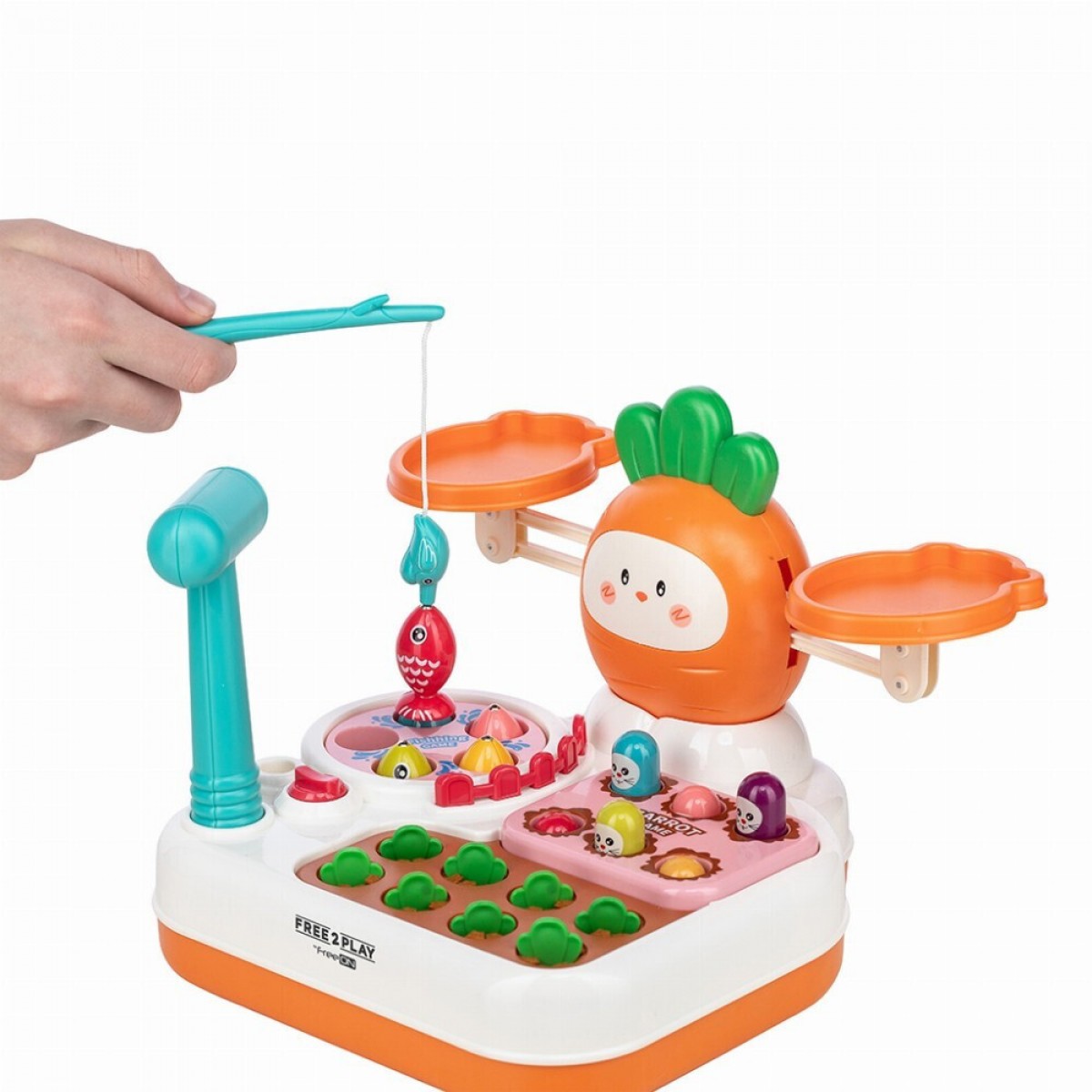 Παιχνίδι Δραστηριοτήτων FreeOn 4in1 Fun Carrot