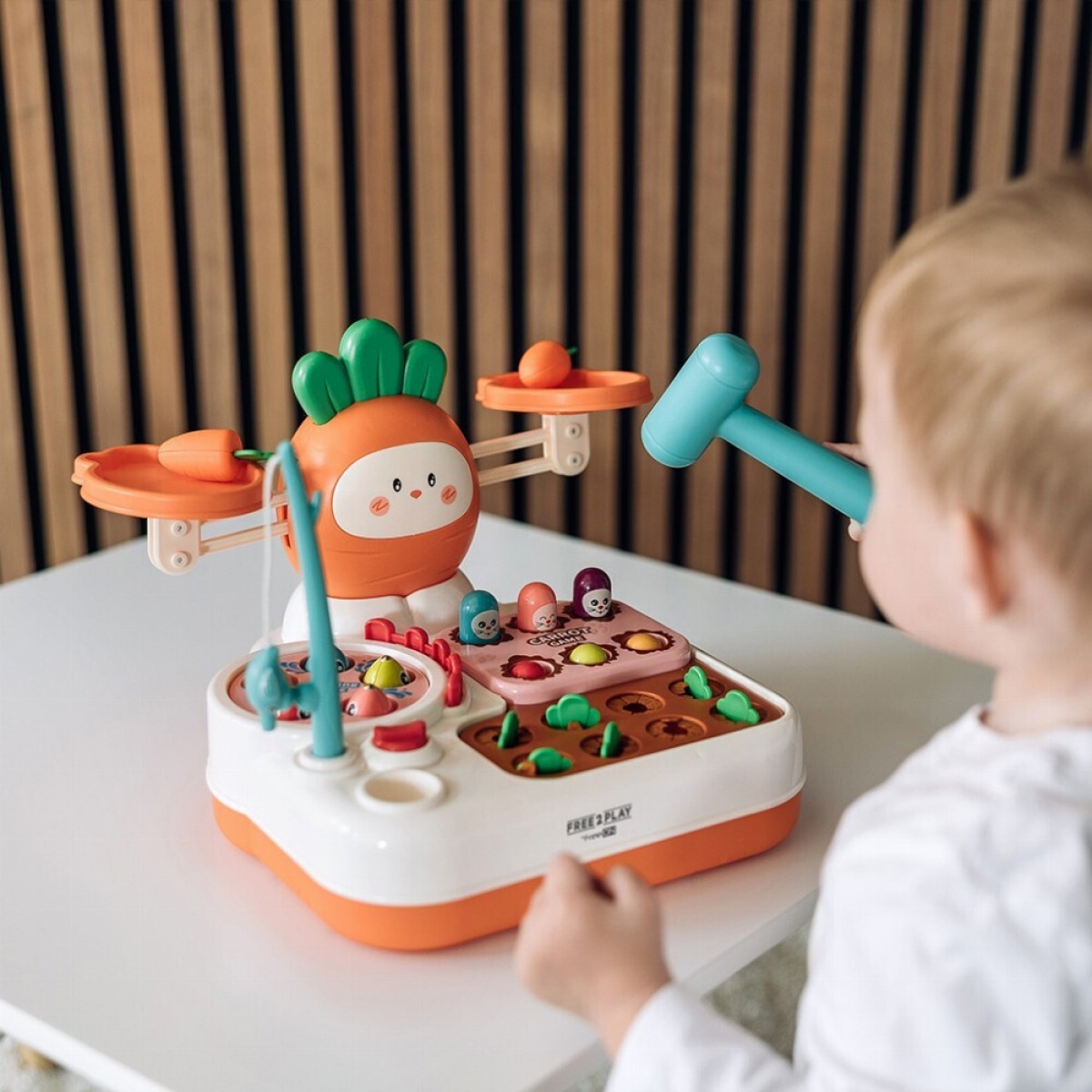 Παιχνίδι Δραστηριοτήτων FreeOn 4in1 Fun Carrot