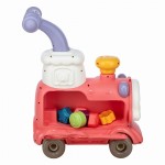 Ποδοκίνητο Μαγικό Τρένο 5 Σε 1 Ride On Pink Free2Play