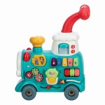 Ποδοκίνητο Μαγικό Τρένο 5 Σε 1 Ride On Green Free2Play