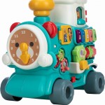 Ποδοκίνητο Μαγικό Τρένο 5 Σε 1 Ride On Green Free2Play