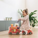 Ποδοκίνητο Μαγικό Τρένο 5 Σε 1 Ride On Pink Free2Play