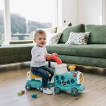 Ποδοκίνητο Μαγικό Τρένο 5 Σε 1 Ride On Green Free2Play