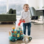 Ποδοκίνητο Μαγικό Τρένο 5 Σε 1 Ride On Green Free2Play