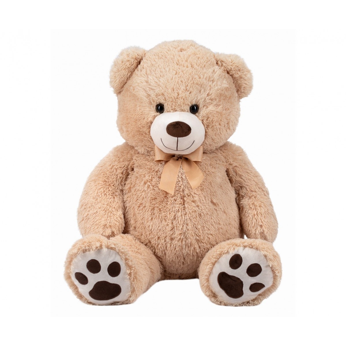 Λούτρινο Αρκουδάκι 100cm Καφέ Teddy Bear Cuddly Free2Play