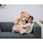 Λούτρινο Αρκουδάκι 100cm Καφέ Teddy Bear Cuddly Free2Play