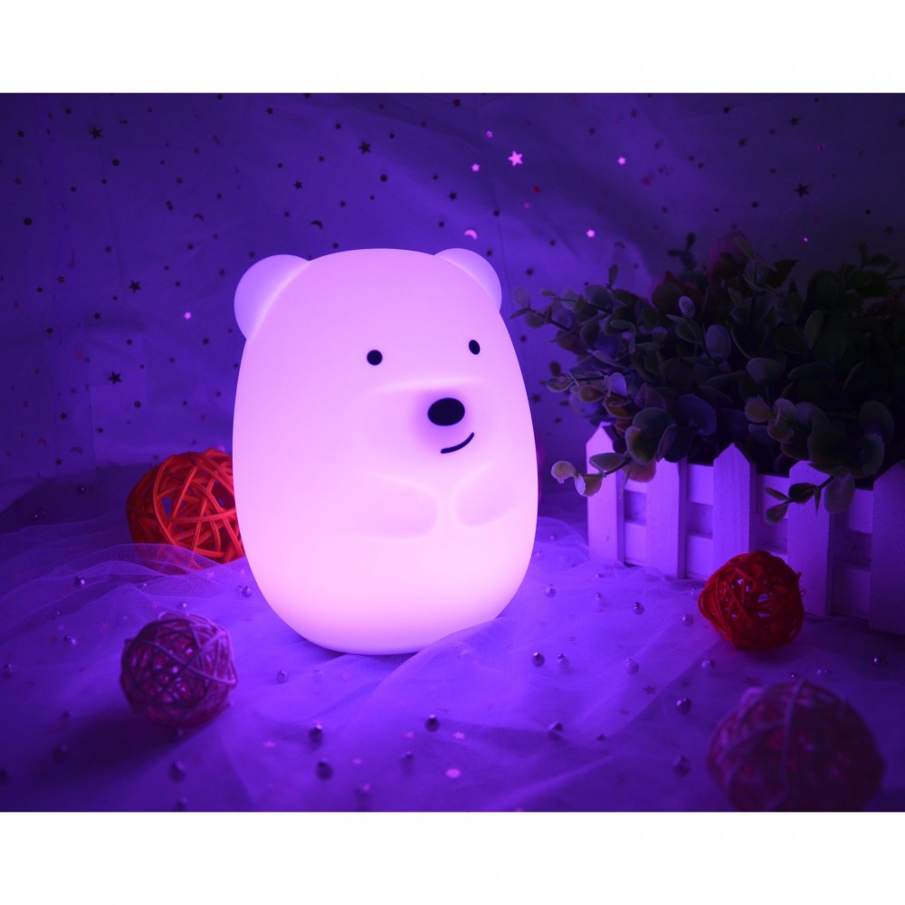Φωτάκι Νυκτός Πολυλειτουργικό Μίνι Bear FreeOn