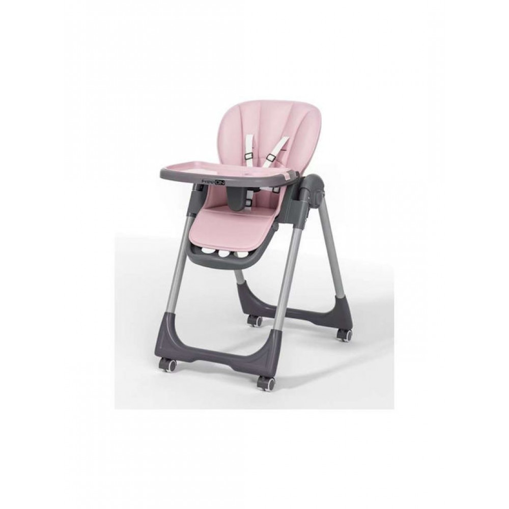 Κάθισμα φαγητού FreeON high chair Kai pink
