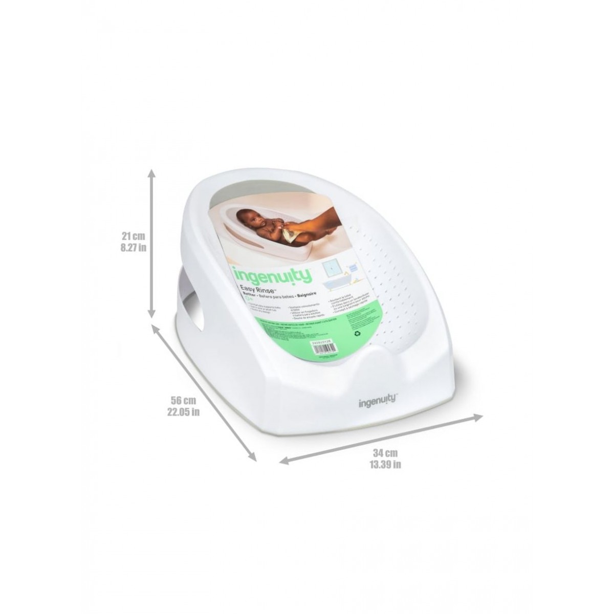 Ingenuity Γλίστρα Μπάνιου Easy Rinse™ Bather