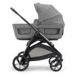 Inglesina Aptica Σύστημα Μεταφοράς Quattro Με Κάθισμα Αυτοκινήτου Darwin Crystal Grey / Litio Black