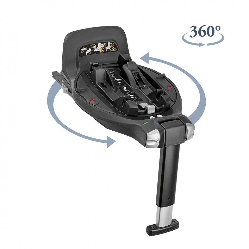 Βάση Καθίσματος Αυτοκινήτου Inglesina Darwin 360° i-SIZE Black