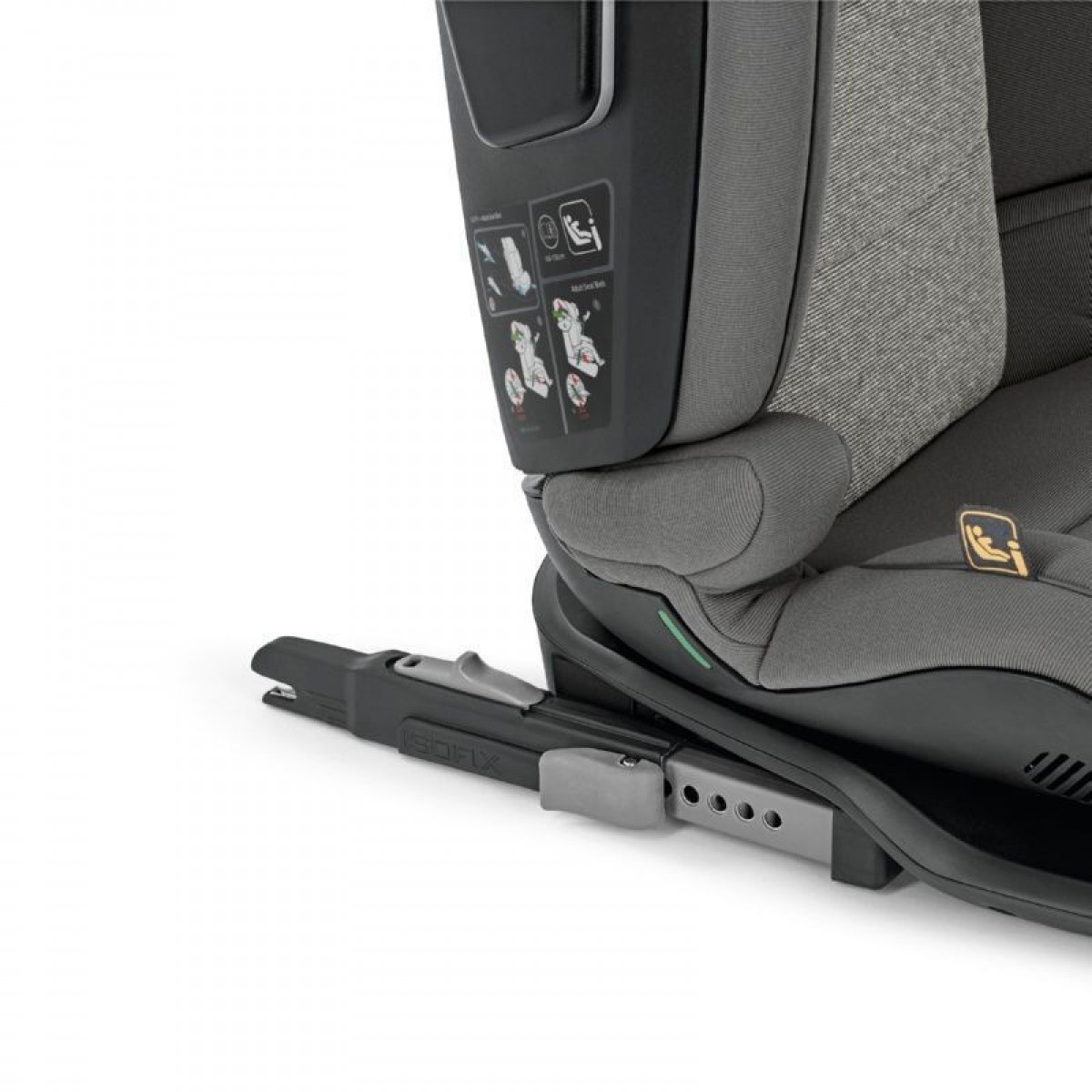 Inglesina Κάθισμα Αυτοκινήτου Cartesio i-Size 100-150cm Vulcan Black Inglesina Κάθισμα Αυτοκινήτου Cartesio i-Size 100-150cm Vulcan Black