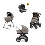 Inglesina Aptica XT Quattro Tundra Beige με σκελετό Nero & κάθισμα αυτ/του Darwin Infant 2025 Inglesina Aptica XT Quattro Tundra Beige με σκελετό Nero & κάθισμα αυτ/του Darwin Infant 2025