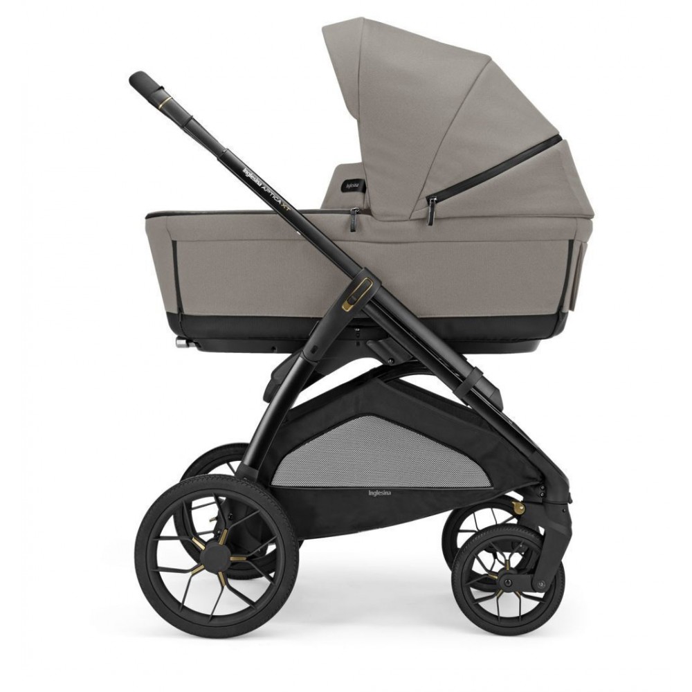 Inglesina Aptica XT Quattro Tundra Beige με σκελετό Nero & κάθισμα αυτ/του Darwin Infant 2025