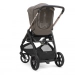 Inglesina Aptica Σύστημα Μεταφοράς Quattro Με Κάθισμα Αυτοκινήτου Darwin Essence Mokka / Palladio Black