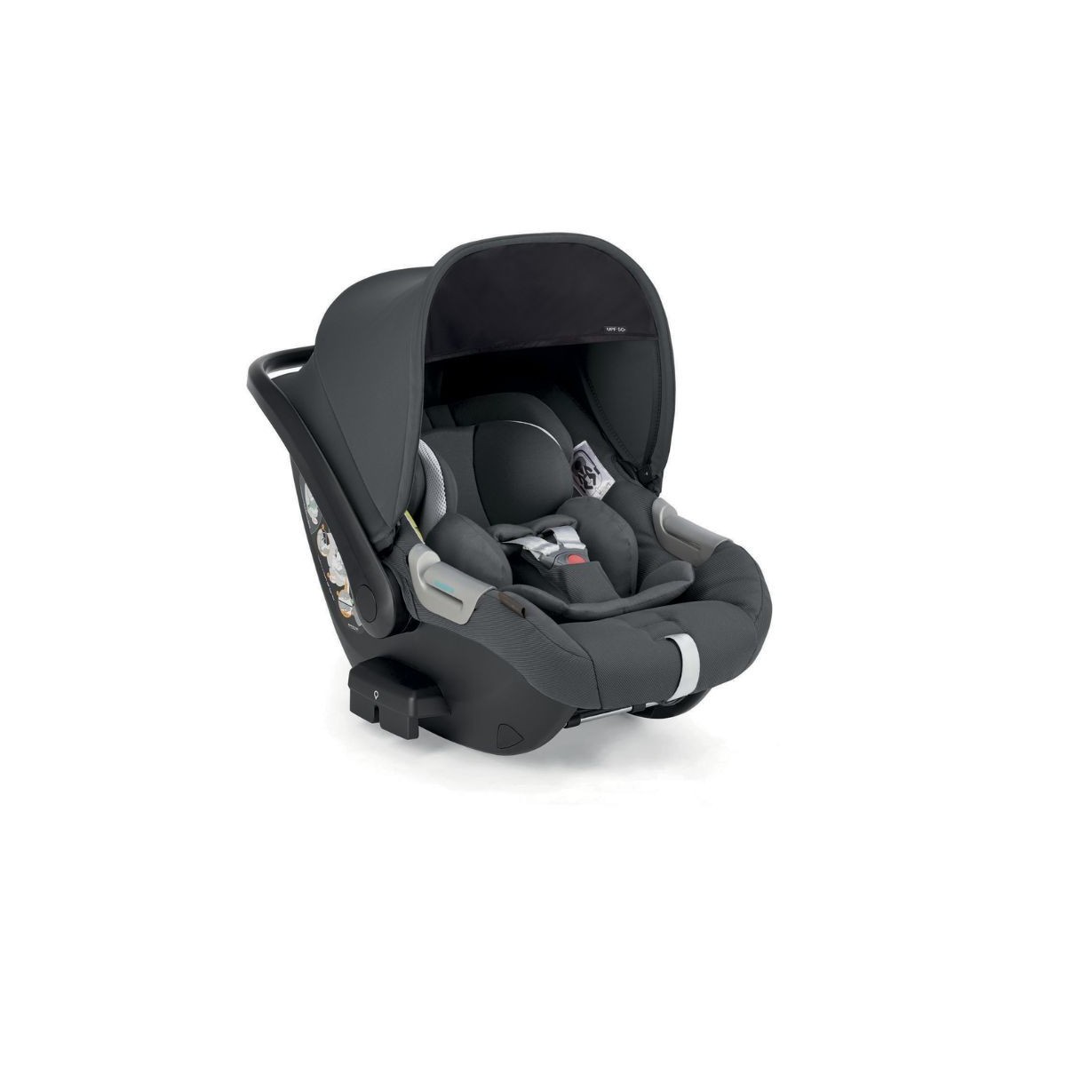 Inglesina Aptica Σύστημα Μεταφοράς Quattro Με Κάθισμα Αυτοκινήτου Darwin Marble Grey / Palladio Black