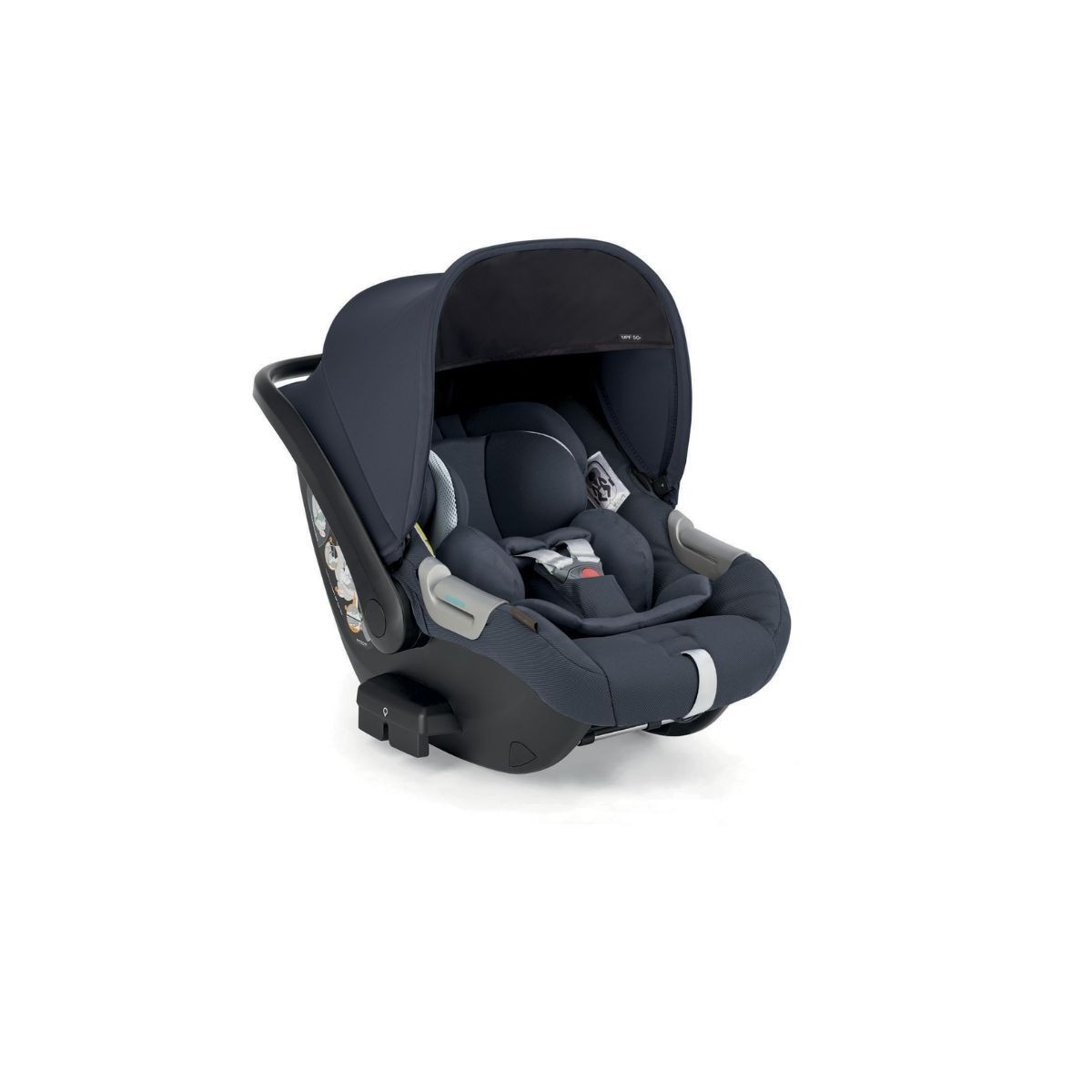 Inglesina Aptica Σύστημα Μεταφοράς Quattro Με Κάθισμα Αυτοκινήτου Darwin Sapphire Blue / Litio Black